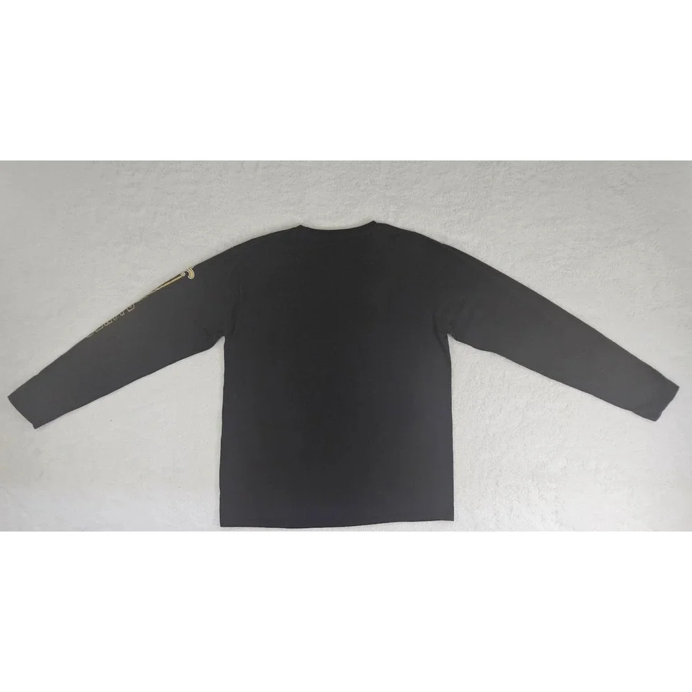 NFL Pro Line Fanatics New Orleans‎ Saints Long Sleeve T-Shirt Mens Large Black